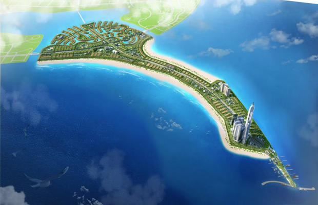 Siêu tòa tháp lấn biển 108 tầng cao nhất Việt Nam, Top 10 thế giới: Được ví “ngọn hải đăng đô thị”, thiết kế mặt tiền kính phản quang đổi sắc theo ánh sáng tự nhiên