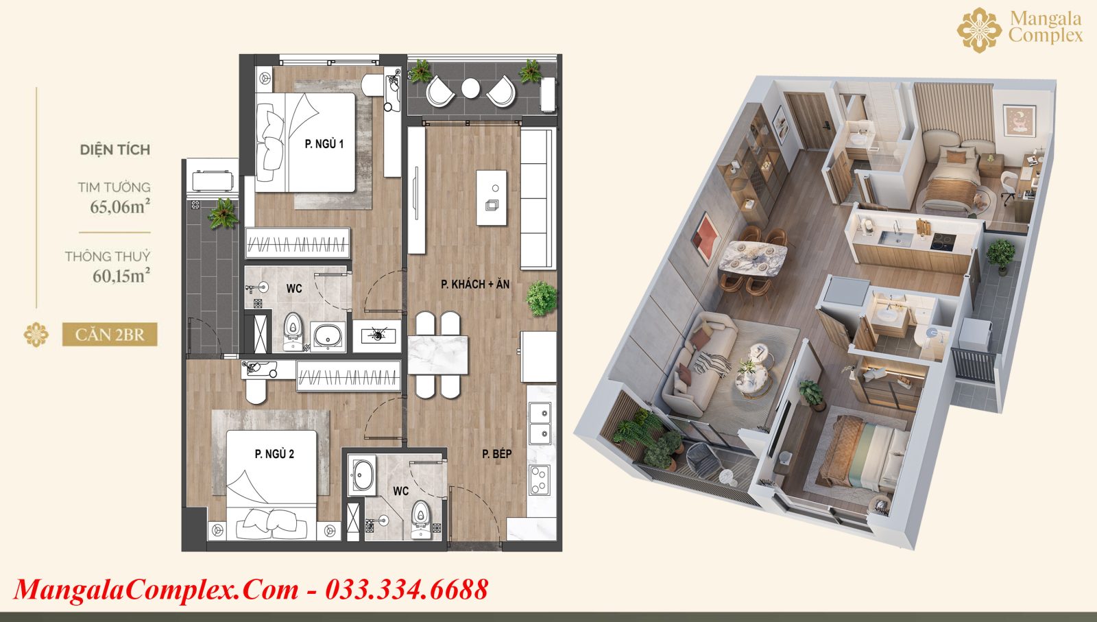 Bảng hàng chi tiết Mangala Complex - Thông tin chính thức từ chủ đầu tư