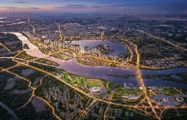 Sau nhiều lần bị thúc tiến độ, quy hoạch sông Hồng vẫn “ì ạch”, liên danh Đại Quang Minh - Văn Phú - THACO - T&T - Hòa Phát lý giải gì?
