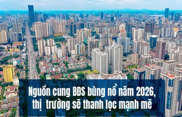 Năm 2026, nguồn cung chung cư ồ ạt đổ bộ, giá chạm đỉnh rồi "đứng im"…nhà đầu tư nên làm gì?