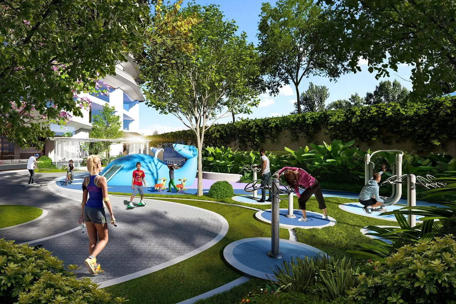 tiện ích chung cư Ruby Park Long Biên