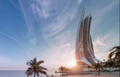 Việt Nam sắp sở hữu tòa tháp uốn cong cao 220m, phủ kính đặc biệt toàn phần, do đội ngũ kiến trúc sư nổi tiếng toàn cầu thiết kế